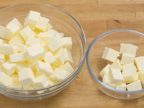 Butter cut into cubes